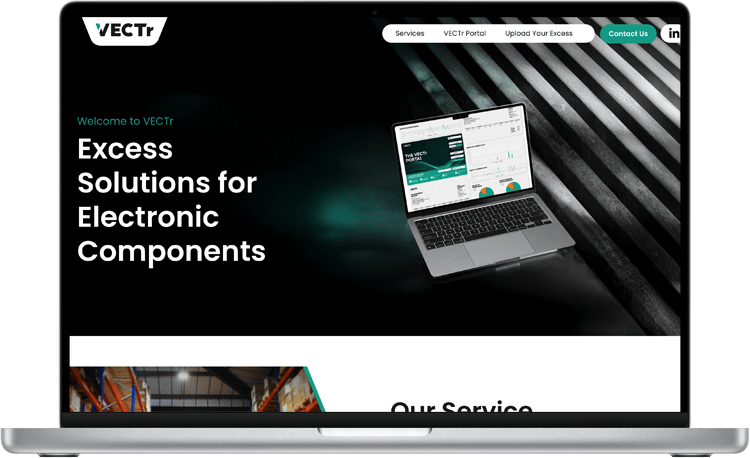 Screenshot of a website built by Adam bradford